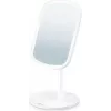 Beurer BS 47 Illuminated Cosmetic Mirror with 5x Magnification, Rechargeable Battery and Dimmable LED Lighting 10468