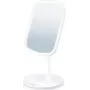 Beurer BS 47 Illuminated Cosmetic Mirror with 5x Magnification, Rechargeable Battery and Dimmable LED Lighting 10468