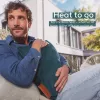 Beurer HK 77 Heaty Celestial Green Heated Cushion with Cord Cover (20078)