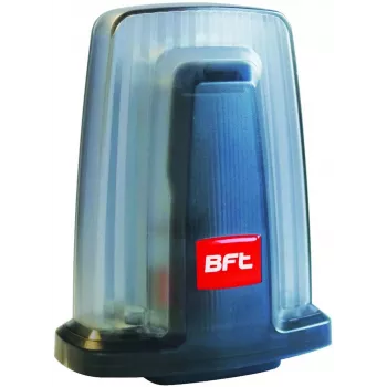 BFT RADIUS LED BT A R1 W 24V Flashing Beacon with Antenna, White Diffuser