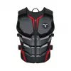 bHaptics TactSuit Air Onyx Haptic Vest with 40 Vibration Motors, Bluetooth, USB-C, Breathable Mesh, Black