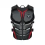 bHaptics TactSuit Air Onyx Haptic Vest with 40 Vibration Motors, Bluetooth, USB-C, Breathable Mesh, Black