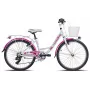 BICYCLE MTB 24 18G GIRL STEEL - 24 inch Girls' Mountain Bike, 18-Speed, Steel Frame, Front Suspension, V-Brakes
