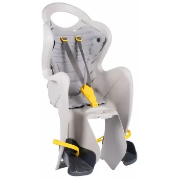 BIKE SEAT B-FIX Rear Child Bike Seat with Quick Release, Grey/Orange, 9-22 kg, EN 14344