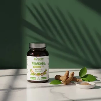 BIOWEN Ashwagandha – Food Supplement for Humans – 120 Capsules