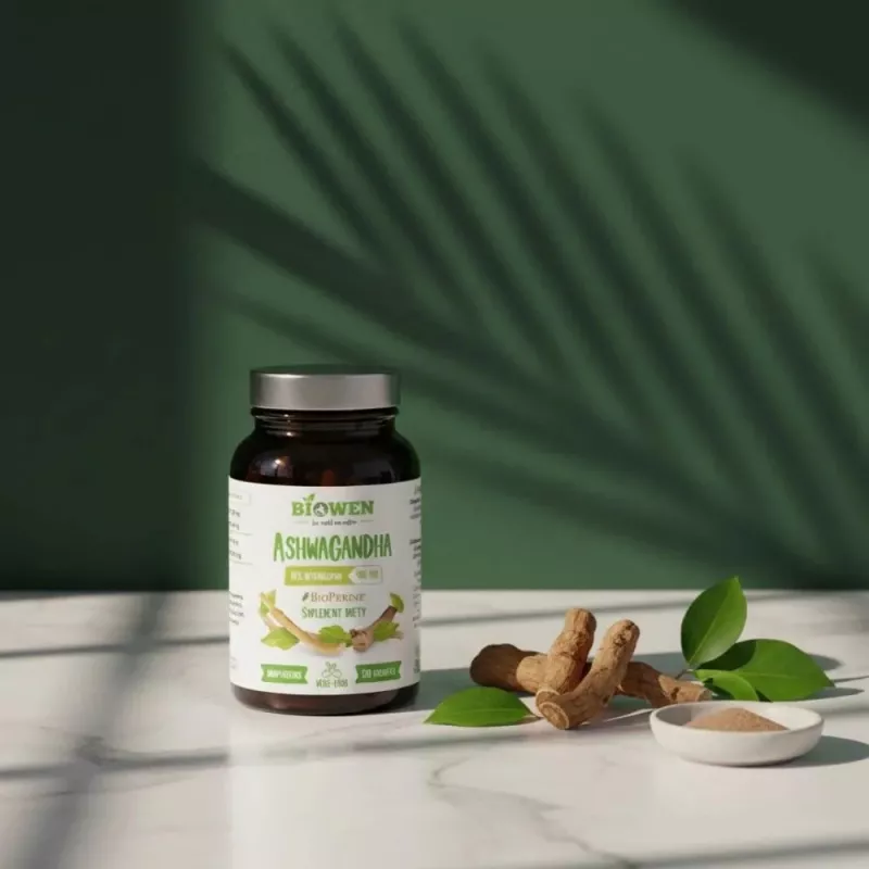 BIOWEN Ashwagandha – Food Supplement for Humans – 120 Capsules