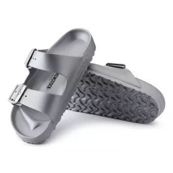 Birkenstock Arizona EVA Sandals - Silver, Size 37