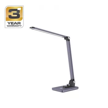 BL1268-C Metallic Grey Multi LED Table Lamp with RGB and Tunable White
