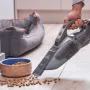 BLACK+DECKER BCHV001C1 Powerconnect 12V Car Handheld Vacuum Cleaner, 0.56L Bagless, Black/Grey/Orange