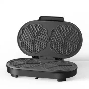 BLACK+DECKER BXFC3200E 1400 W Belgian Waffle Maker – Non-Stick, Adjustable Thermostat, Stainless Steel