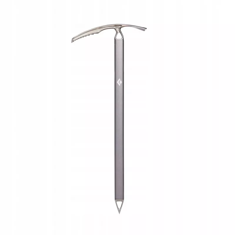 Black Diamond Raven Ice Axe 60 cm - Classic Mountaineering Axe with Stainless Steel Head and Aluminum Shaft