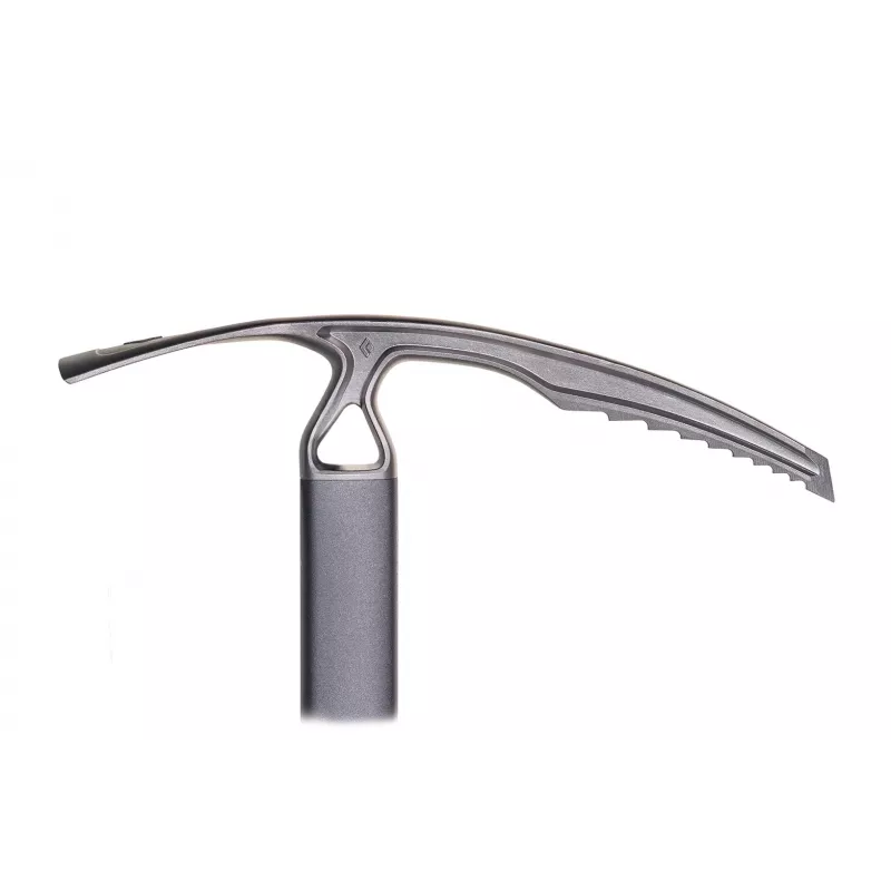 Black Diamond Raven Ice Axe 60 cm - Classic Mountaineering Axe with Stainless Steel Head and Aluminum Shaft