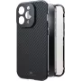Black Rock Cover 360° Glass for Apple iPhone 15 Pro, Real Carbon (00221268)