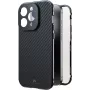 Black Rock Cover 360° Glass for Apple iPhone 16 Pro, Real Carbon (00228093)