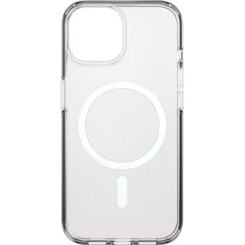 Black Rock Cover Mag Clear Case for Apple iPhone 15, Transparent 00221254