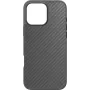 Black Rock Robust Carbon Case for Apple iPhone 16 Pro Max, Black (00228097)