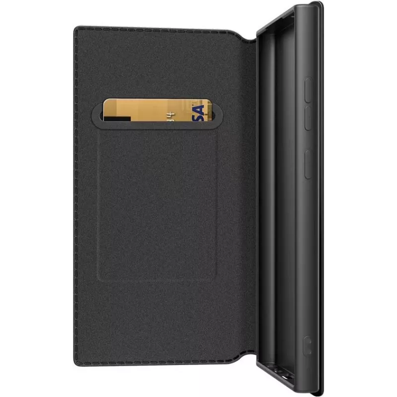 Black Rock Slim Folio Case for Samsung Galaxy S23 Ultra 6.8 inch Black 00226128