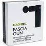 BLACKROLL FASCIA GUN Massage Gun with 4 Attachments, 4 Intensity Levels, Brushless Motor, USB-C, Travel Case - A002840