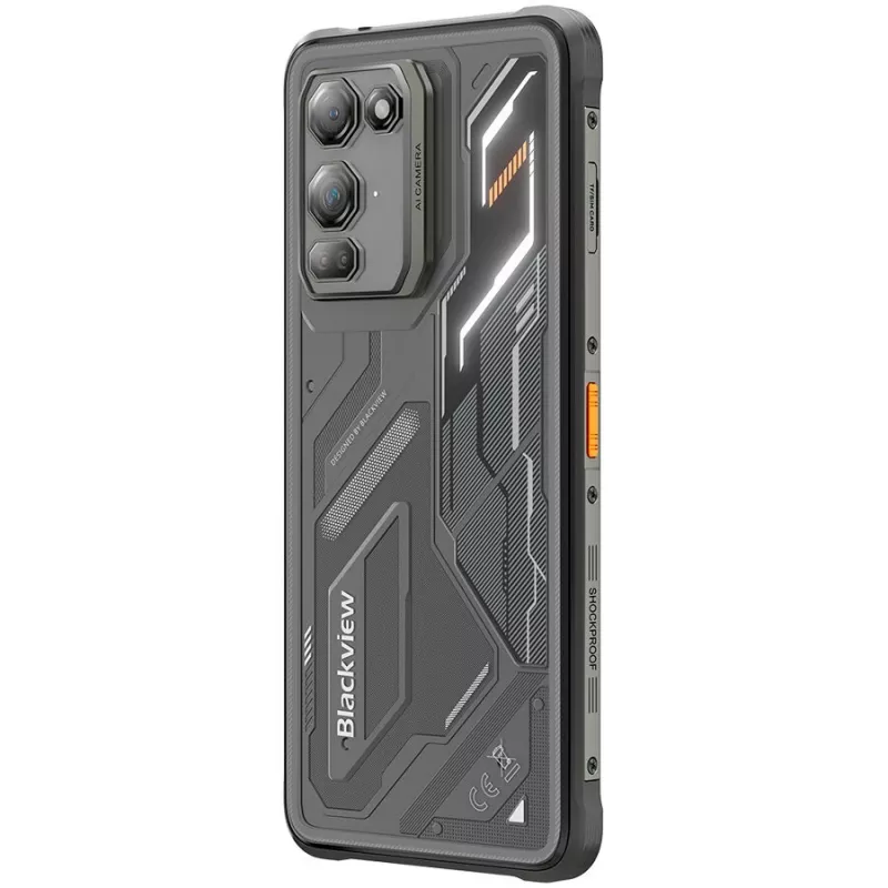Blackview Fort 200 6/256GB Black Smartphone 6.67 inch AMOLED 120Hz, 108MP Camera, 5050mAh 66W