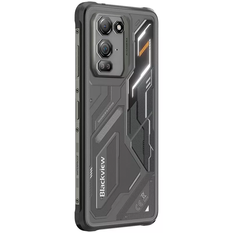 Blackview Fort 200 6/256GB Black Smartphone 6.67 inch AMOLED 120Hz, 108MP Camera, 5050mAh 66W