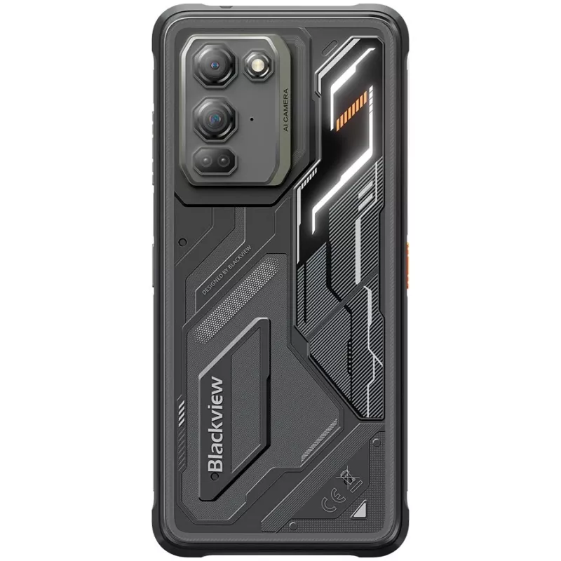 Blackview Fort 200 6/256GB Black Smartphone 6.67 inch AMOLED 120Hz, 108MP Camera, 5050mAh 66W