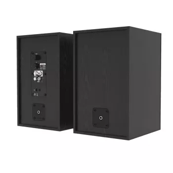 Blaupunkt BS40BK 2.0 Stereo Multimedia Speakers 40W Bluetooth 5.0 AUX MDF Wood Black