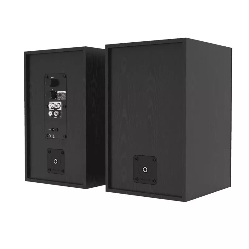 Blaupunkt BS40BK 2.0 Stereo Multimedia Speakers 40W Bluetooth 5.0 AUX MDF Wood Black