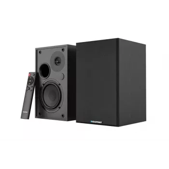Blaupunkt BS40BK 2.0 Stereo Multimedia Speakers 40W Bluetooth 5.0 AUX MDF Wood Black