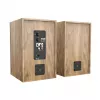 Blaupunkt BS40OK 2-Way Passive Bookshelf Speakers, 40W RMS, 4 Ohm, Brown (Pair)