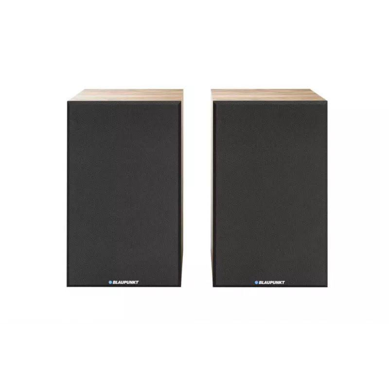 Blaupunkt BS40OK 2-Way Passive Bookshelf Speakers, 40W RMS, 4 Ohm, Brown (Pair)