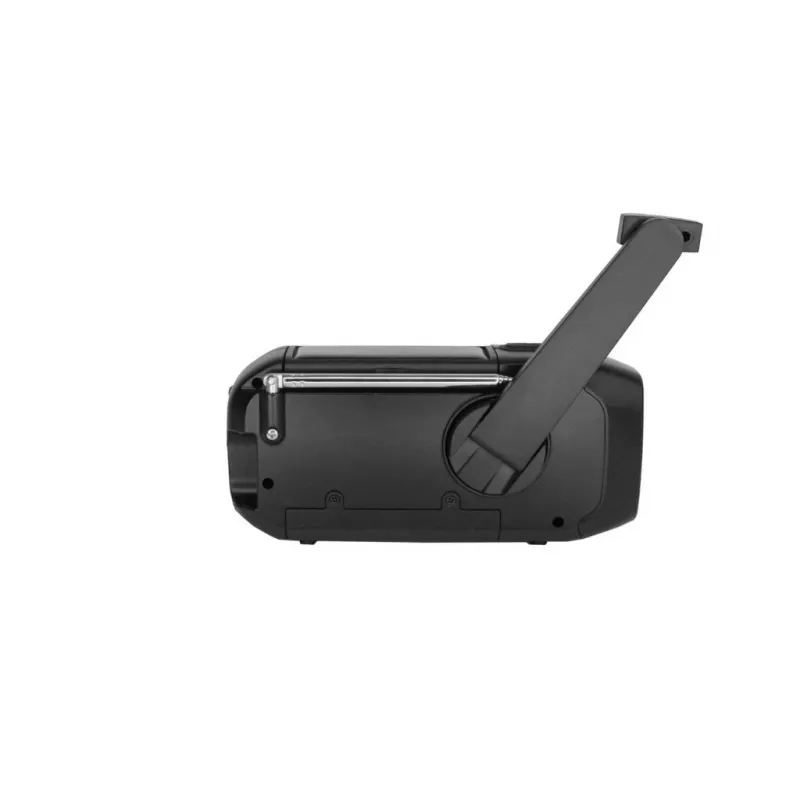 Blaupunkt ER10 Portable Radio with Torch, FM/AM, Battery Powered, Black