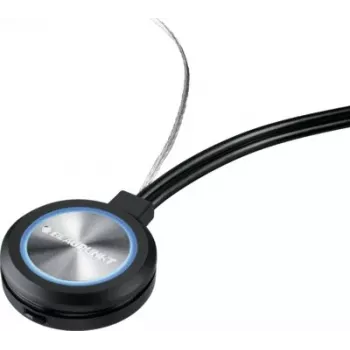 Blaupunkt FunLine Discs Active Window Antenna for Car Radio AM/FM Reception, DIN Connector, 2.9m Cable, Black