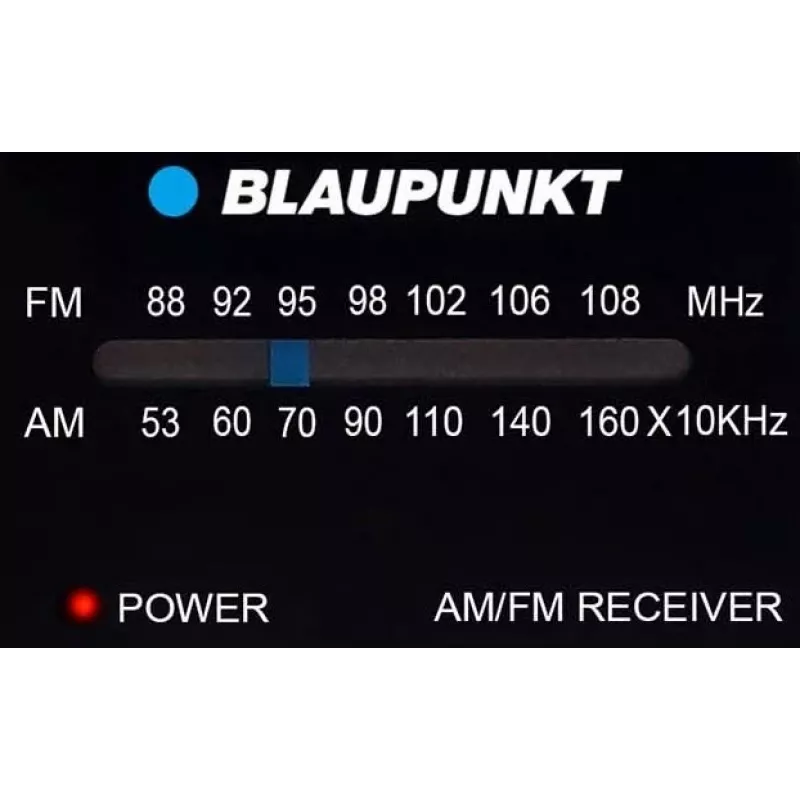 Blaupunkt PR4WH Portable AM/FM Radio Grey