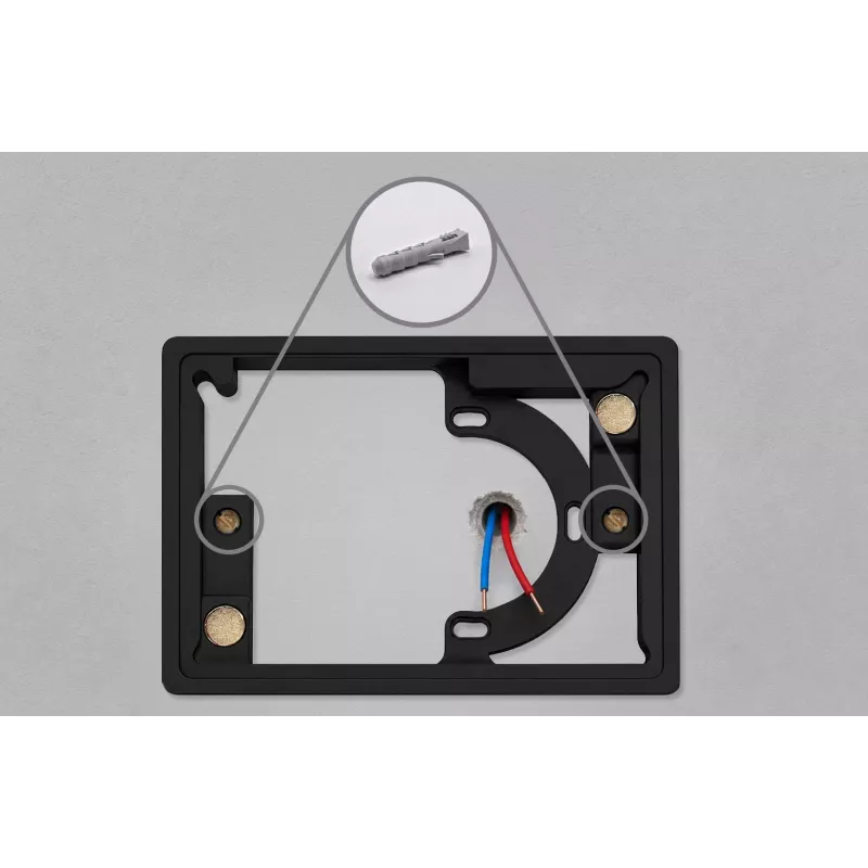BLEBOX framePanelM White Wall Mounting Frame for ControlPanelM
