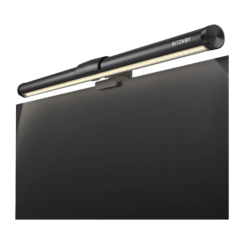 BlitzWolf BW-CML2 Air Monitor Light Bar with CO2, TVOC, Temperature & Humidity Sensor, Dimmable LED, 2700-6500K, CRI Ra95, USB-C
