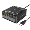 BlitzWolf BW-S28 260W GaN USB-C Charging Station, 2xUSB-A, 3xUSB-C, 15W Wireless Charger, Black