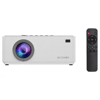 Blitzwolf BW-V8 4K Android Projector, Full HD 1080p, 900 ANSI Lumens, Auto Focus, Wi-Fi 6, Bluetooth 5.0