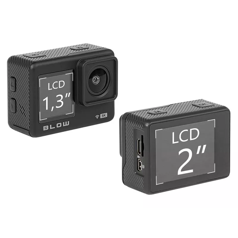 BLOW Action Sports Camera 20 MP 5K Ultra HD CMOS Wi-Fi 58 g