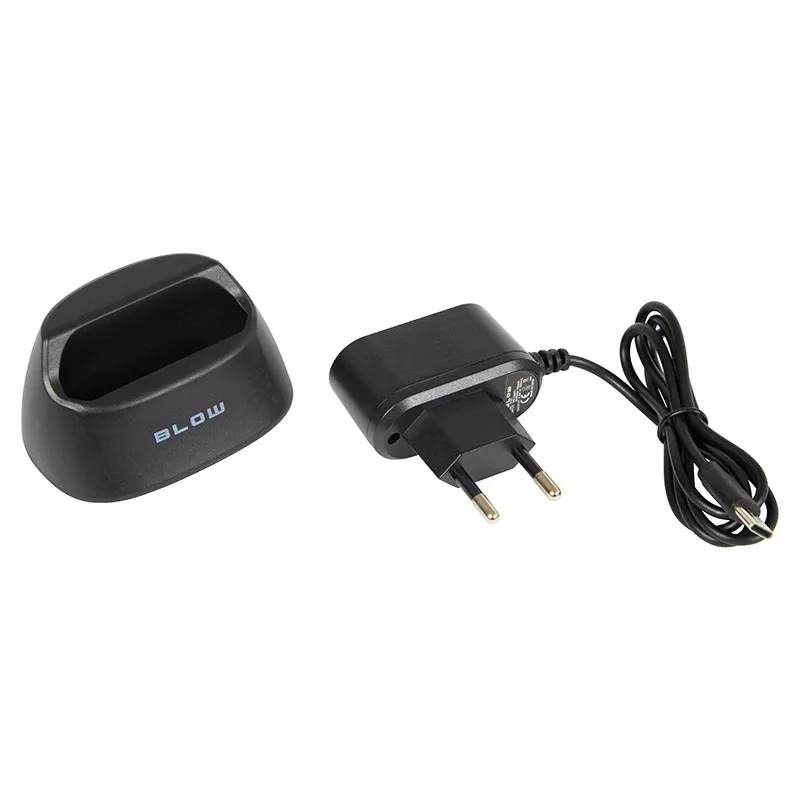 BLOW Black Senior Phone with Stand S18D