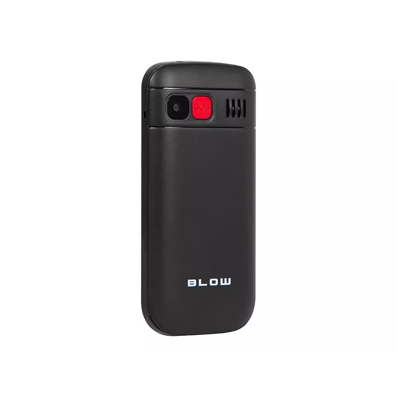 BLOW Black Senior Phone with Stand S18D