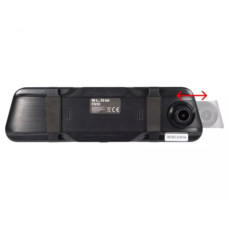 BLOW Blackbox DVR F610 10-Inch Mirror Dash Cam with Reversing Camera