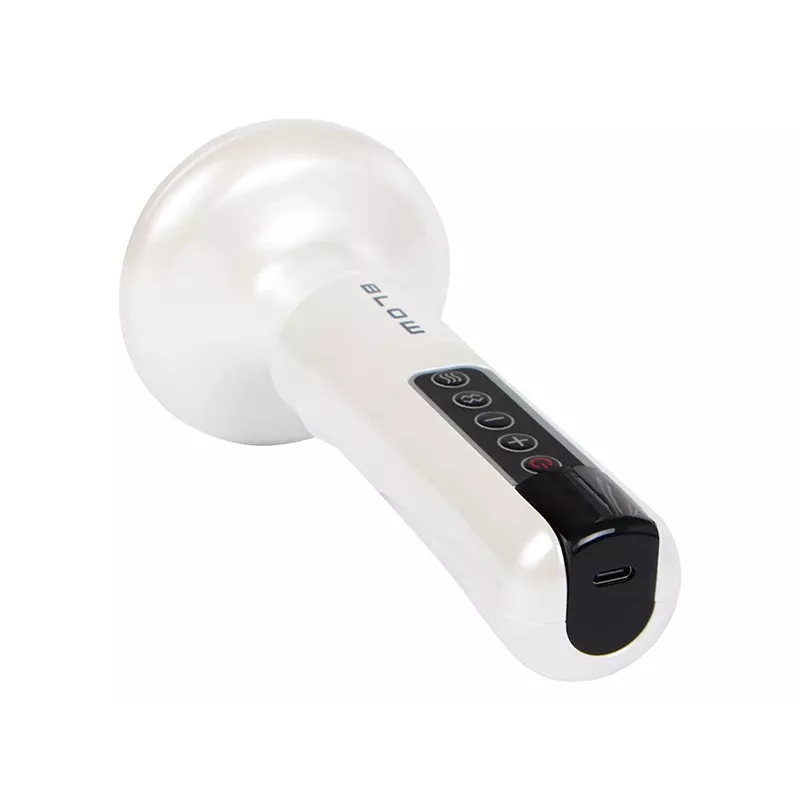 BLOW CUPPING PRO Anti-Cellulite Massager with Chinese Cupping, 12 Suction & Heat Levels, Red Light Therapy, Rechargeable