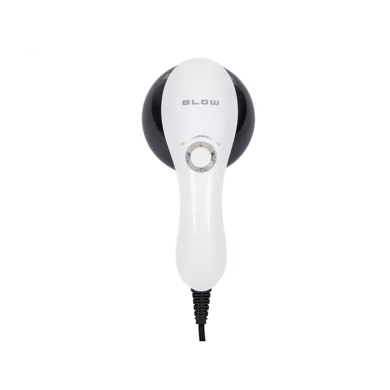 BLOW SILK Anti-Cellulite Massager with Infrared Heat and 4 Interchangeable Heads, White/Purple