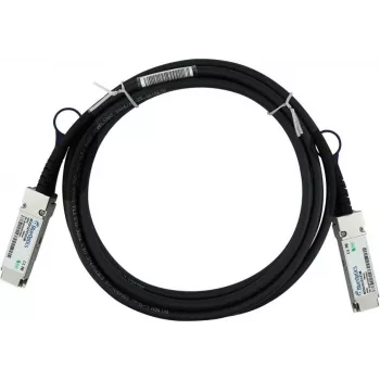 BLUELAN 400G QSFP112 Direct Attach Copper Cable, 1m, Compatible with Supermicro CBL-NTWK-0912-QSFP-1 CBL-NTWK-0912-QSFP-1-BL