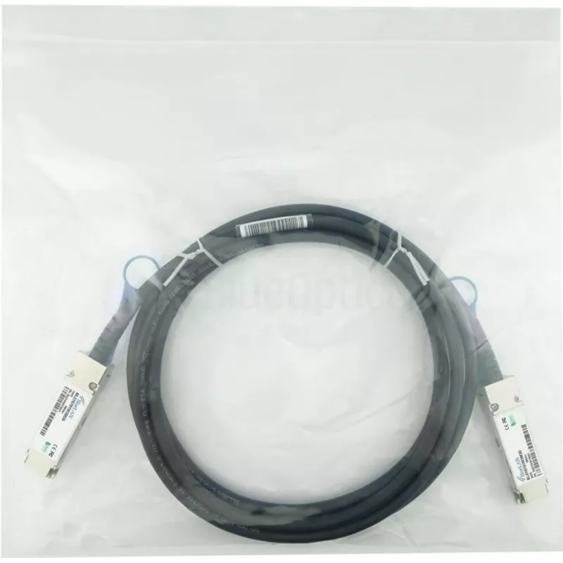 BLUELAN BlueOptics BL070701W3M30-BL InfiniBand HDR QSFP56 DAC Cable 3m Orange