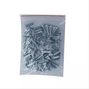 BlueOptics BlueLAN M6 Cage Nuts and Screws 50-Piece Set for Network Cabinets - Cable Management Panel 19 Inch - Mounting Kit Steel - Silver (BLCNS003)
