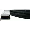 BLUEOPTICS Compatible Edge Core ET7402-DAC-3M BlueLAN QSFP28 Direct Attach Cable, 100GBASE-CR4, InfiniBand EDR, 26AWG, 3 Meter (ET7402-DAC-3M-BL)