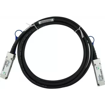 BlueOptics Fortinet FN-CABLE-QSFP56-DAC-L1 Compatible BlueLAN BL070701W1M30 QSFP56 Direct Attach Cable, 200GBASE-CR4, 30AWG, 1 Meter