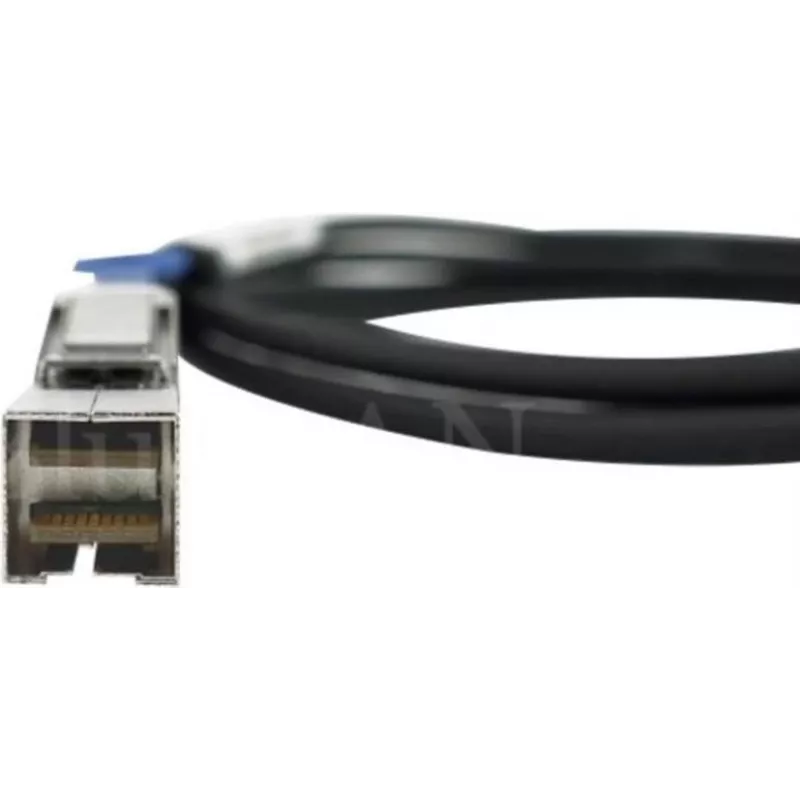 BLUEOPTICS HPE 716189-B21 Compatible BlueLAN MiniSAS Hybrid Cable, 4x Mini-SAS (SFF-8088) to 4x Mini-SAS HD (SFF-8644), AWG30, 1 Meter (716189-B21-BL)