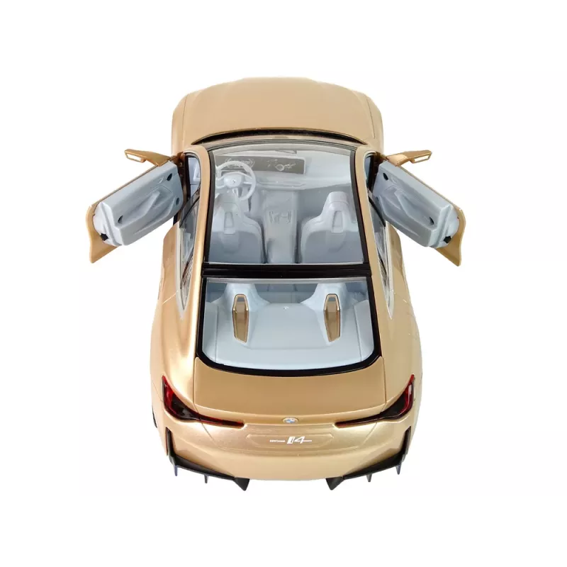 BMW I4 Remote Control Car RC Rastar Gold 1:14